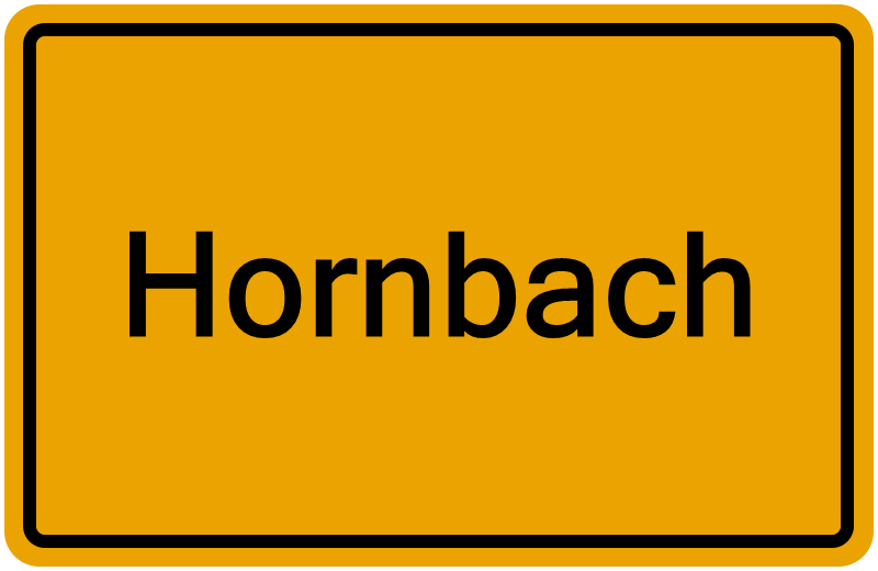 Handelsregister Hornbach