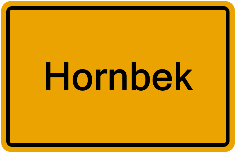 Handelsregister Hornbek