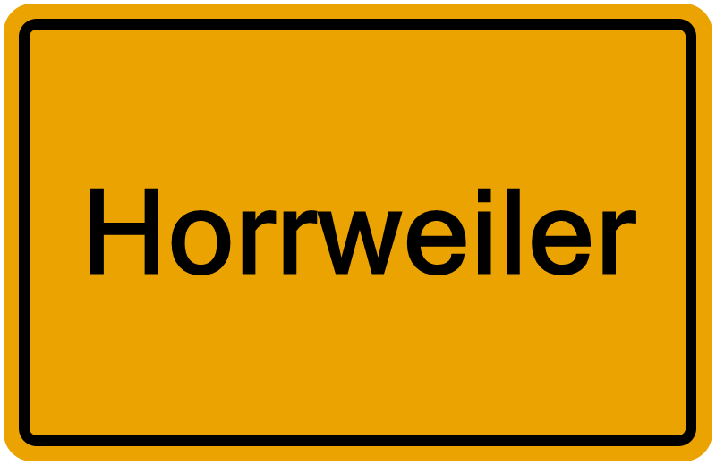 Handelsregister Horrweiler