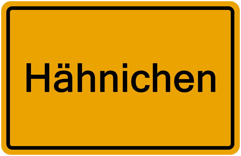 Handelsregister Hähnichen