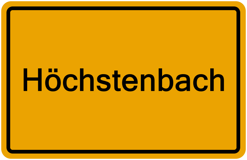 Handelsregister Höchstenbach