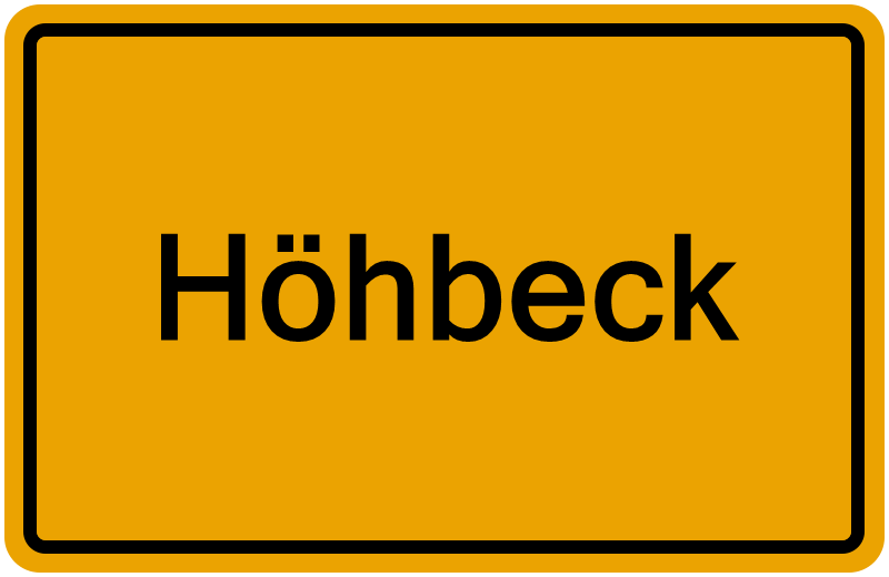Handelsregister Höhbeck