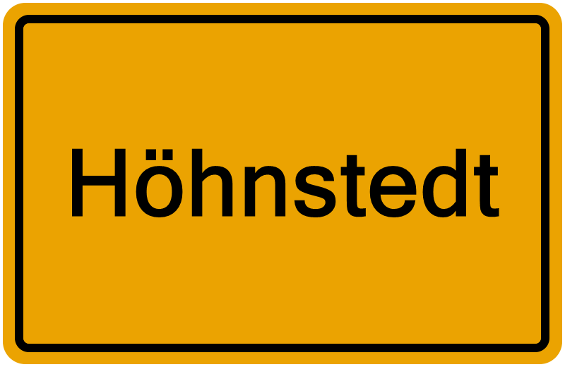 Handelsregister Höhnstedt
