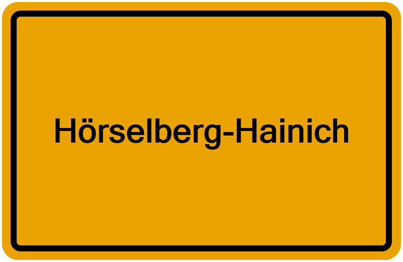 Handelsregister Hörselberg-Hainich