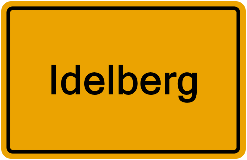 Handelsregister Idelberg