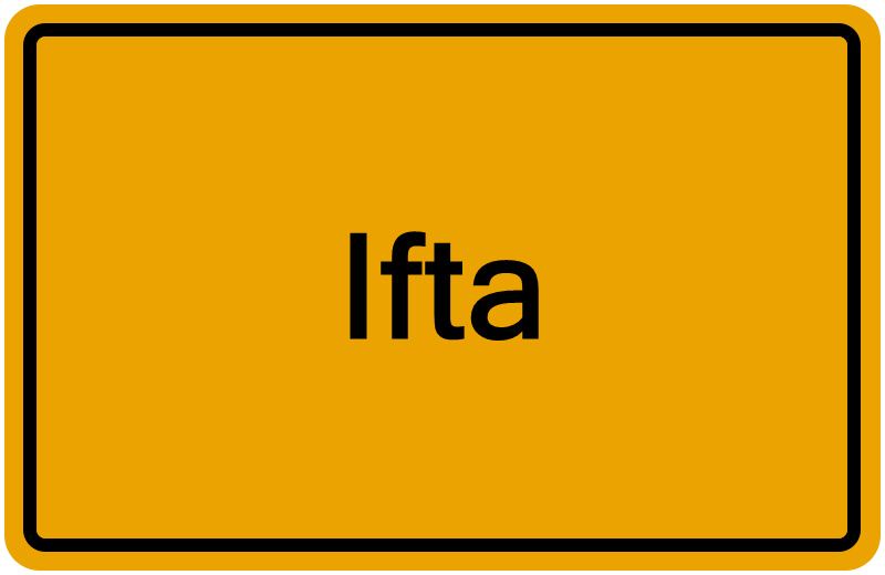Handelsregister Ifta