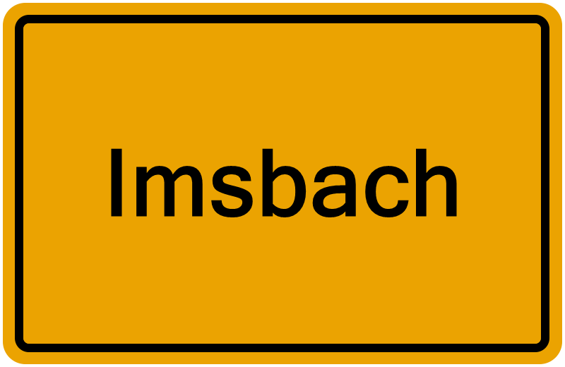 Handelsregister Imsbach