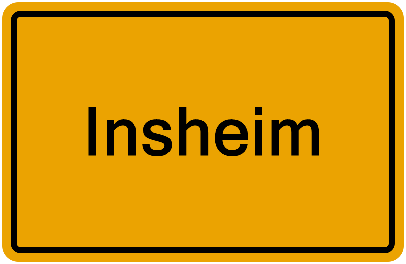 Handelsregister Insheim