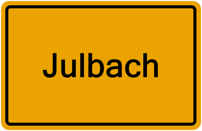 Handelsregister Julbach