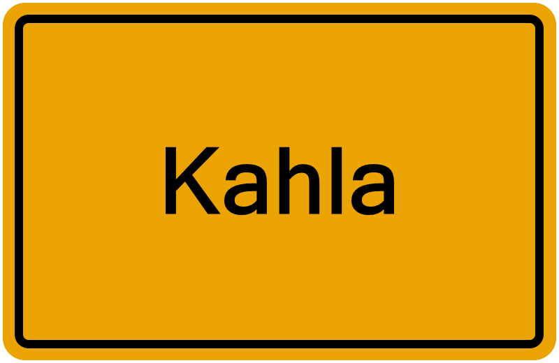 Handelsregister Kahla