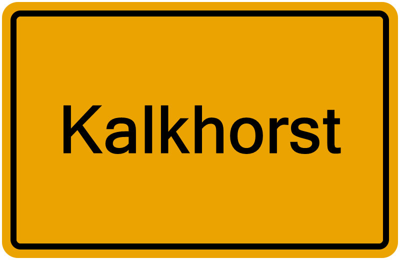 Handelsregister Kalkhorst