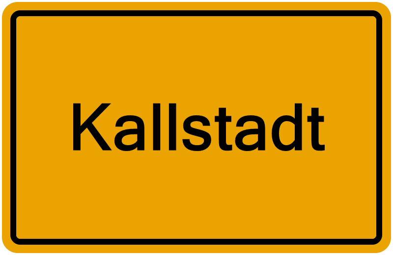 Handelsregister Kallstadt