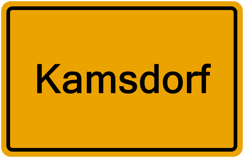 Handelsregister Kamsdorf