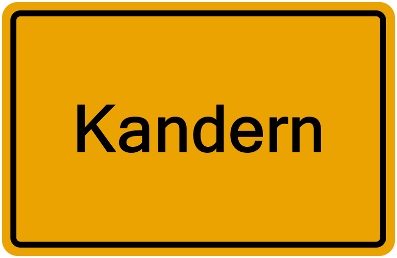 Handelsregister Kandern