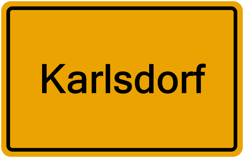 Handelsregister Karlsdorf