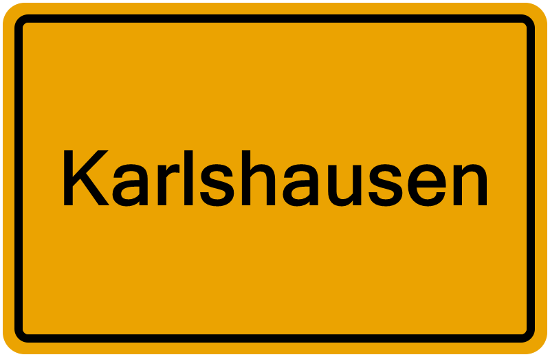 Handelsregister Karlshausen