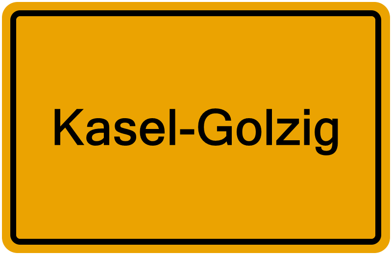 Handelsregister Kasel-Golzig