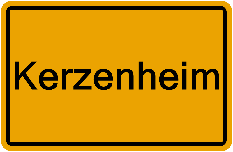 Handelsregister Kerzenheim