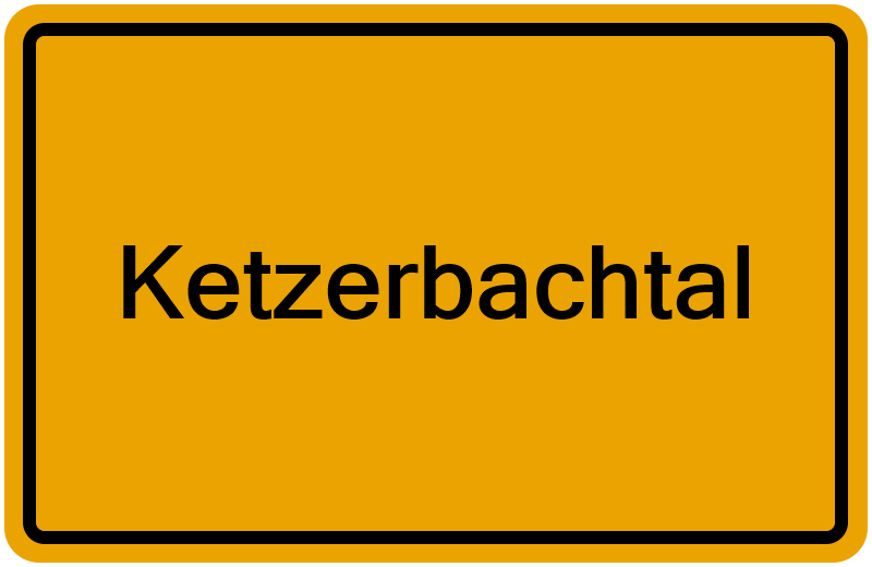 Handelsregister Ketzerbachtal