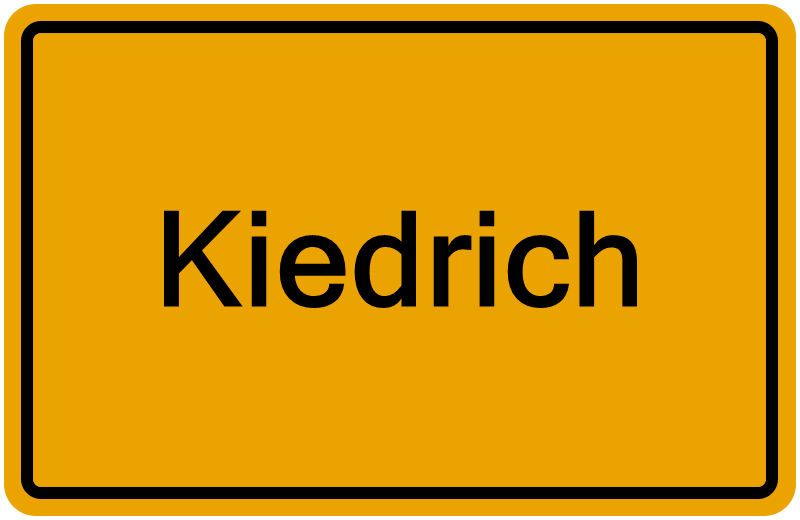Handelsregister Kiedrich