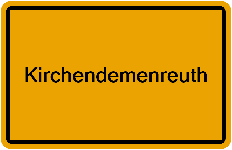 Handelsregister Kirchendemenreuth