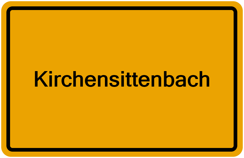 Handelsregister Kirchensittenbach