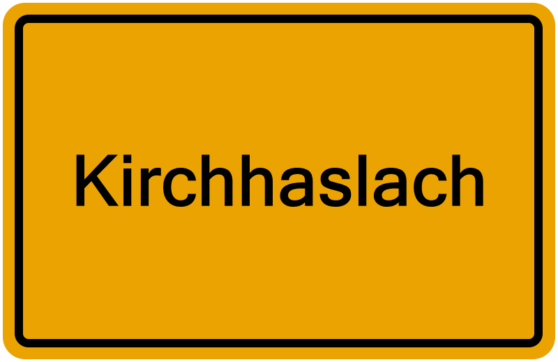 Handelsregister Kirchhaslach