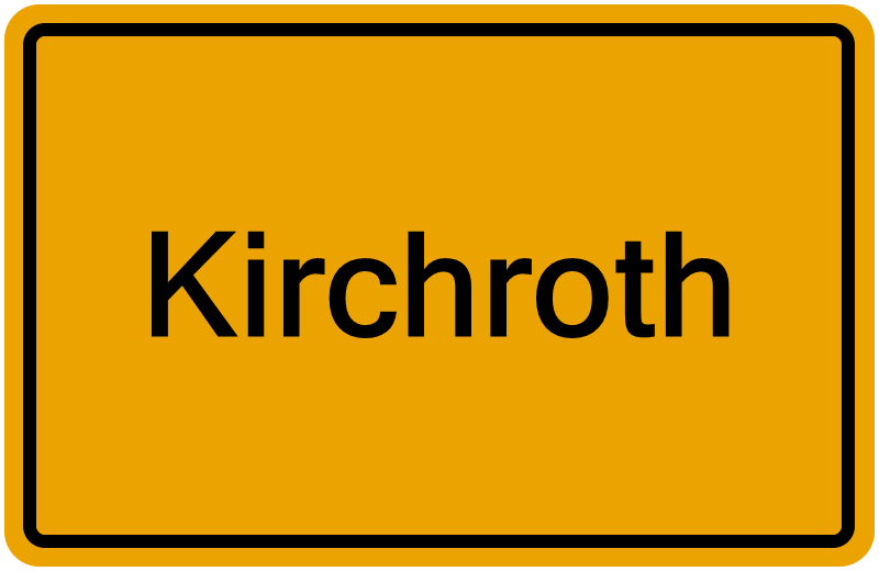 Handelsregister Kirchroth