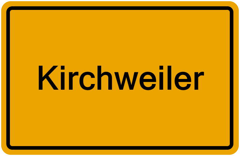 Handelsregister Kirchweiler