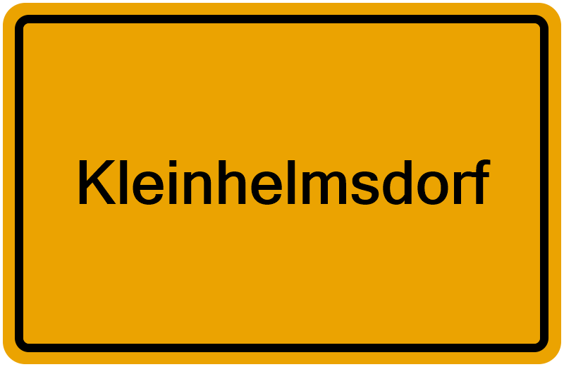Handelsregister Kleinhelmsdorf