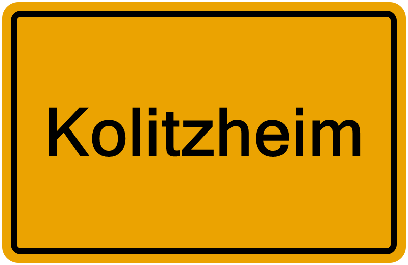 Handelsregister Kolitzheim