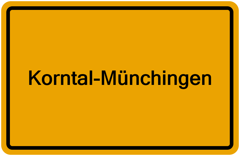 Handelsregister Korntal-Münchingen