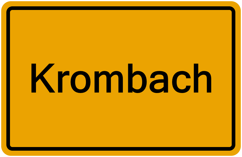 Handelsregister Krombach