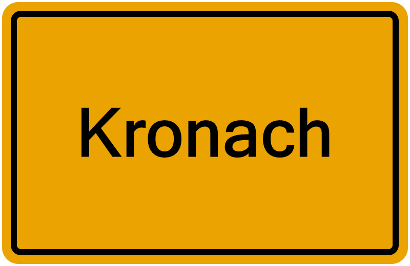 Handelsregister Kronach
