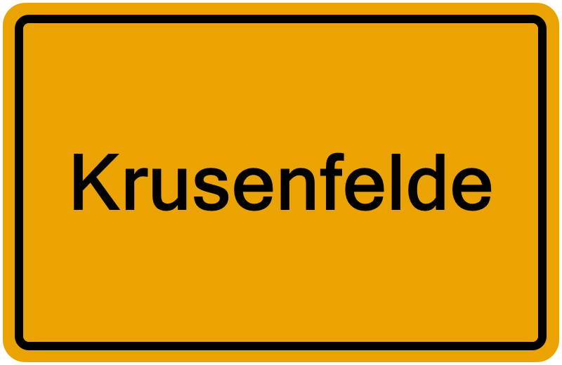 Handelsregister Krusenfelde
