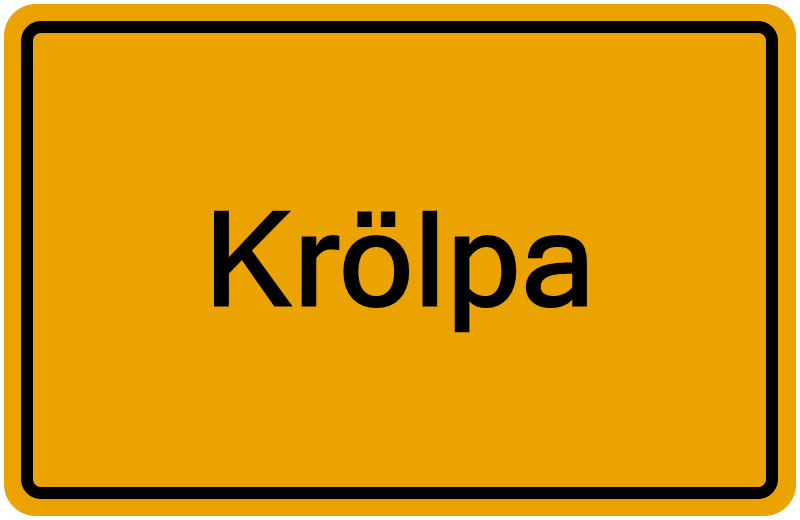 Handelsregister Krölpa