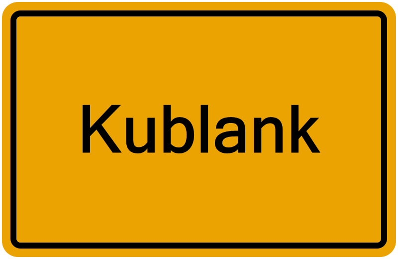 Handelsregister Kublank