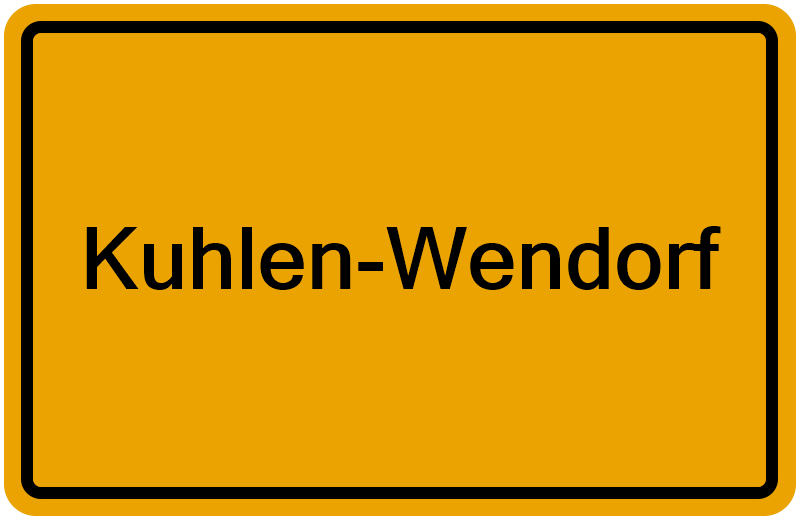 Handelsregister Kuhlen-Wendorf