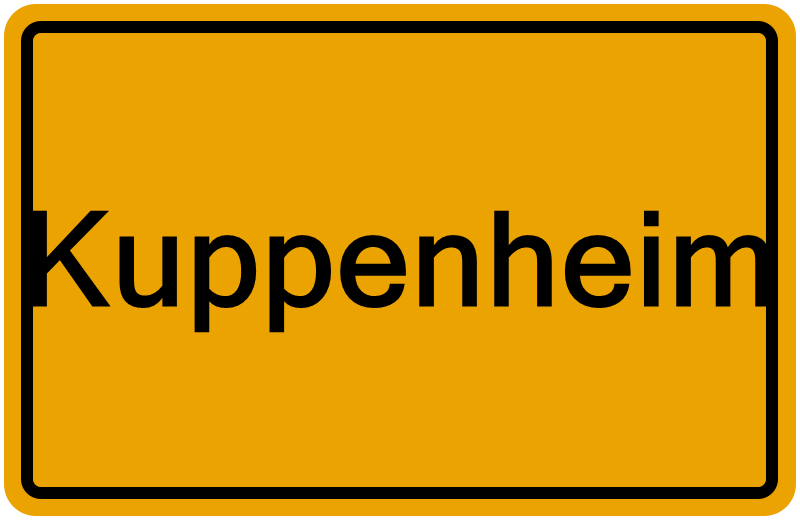 Handelsregister Kuppenheim