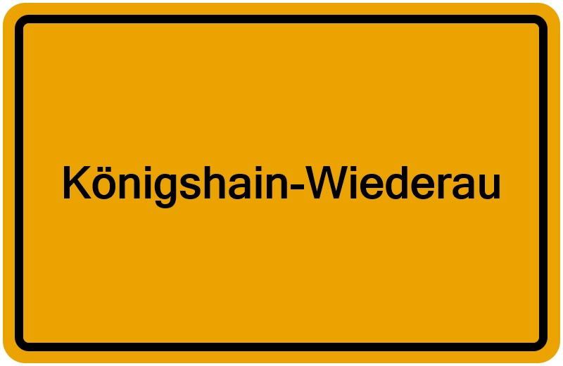 Handelsregister Königshain-Wiederau