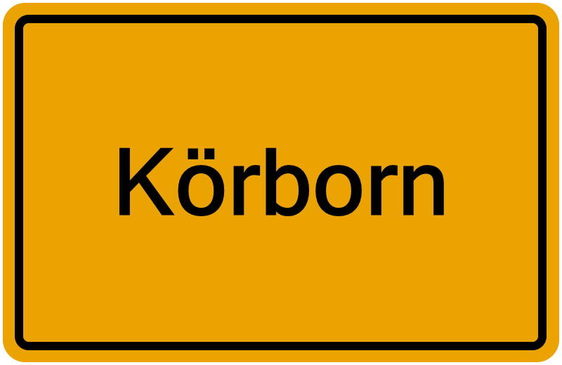 Handelsregister Körborn