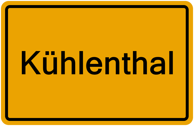 Handelsregister Kühlenthal
