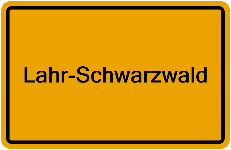 Handelsregister Lahr-Schwarzwald