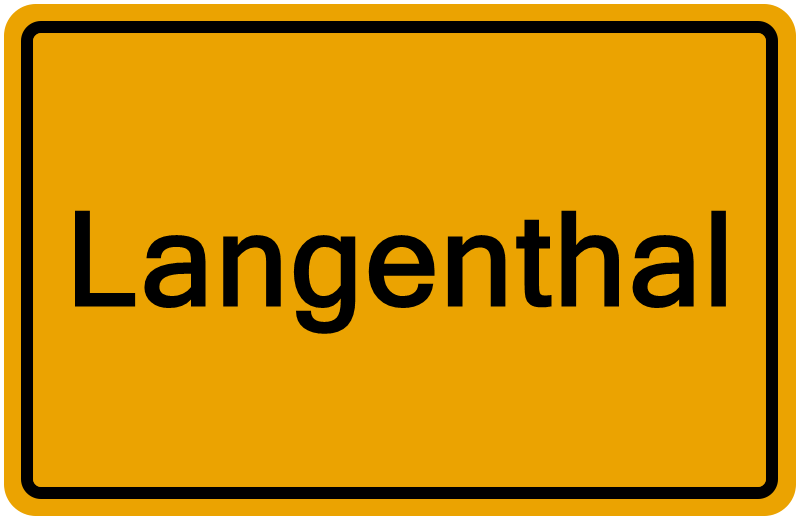 Handelsregister Langenthal