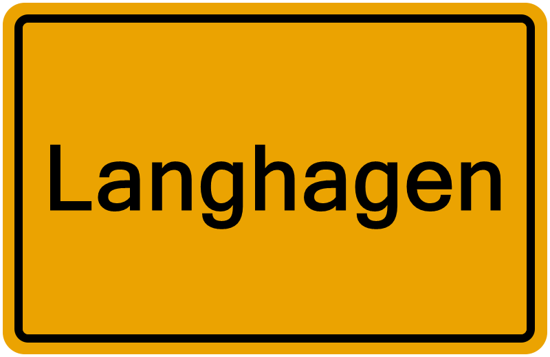 Handelsregister Langhagen