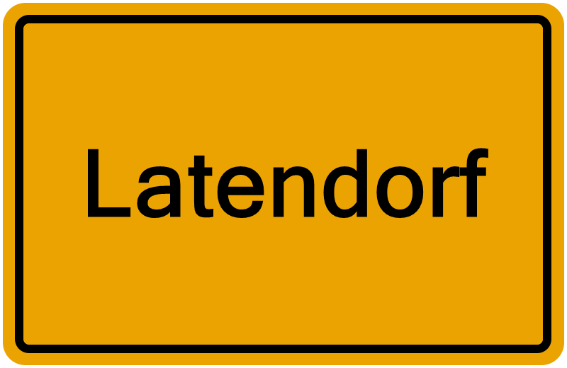 Handelsregister Latendorf