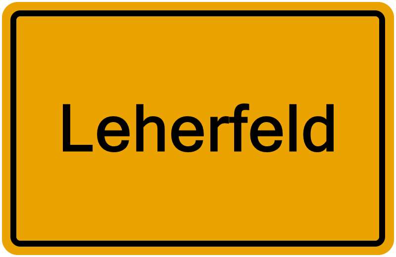 Handelsregister Leherfeld