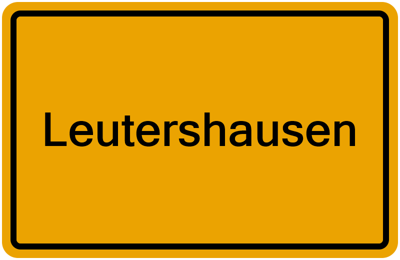 Handelsregister Leutershausen