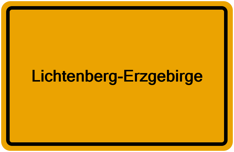 Handelsregister Lichtenberg-Erzgebirge