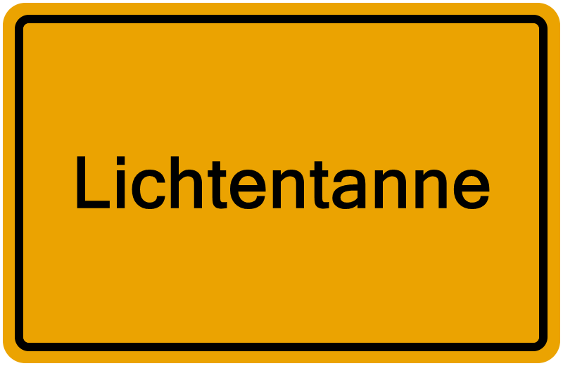 Handelsregister Lichtentanne